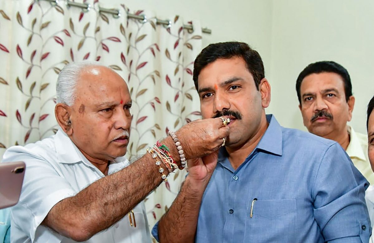 Vijayendra for Legislative Council- A bid to revive saffron party in Karnataka?