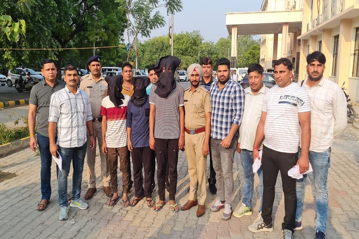 criminals, arrested, Haryana