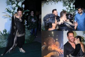 Shehnaaz Gill holds Salman Khan close, hugs & kisses him at Eid Party
