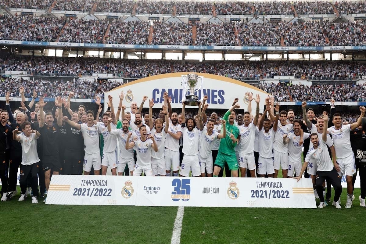 Real Madrid claim their 35th La Liga title; Alaves grab lifeline
