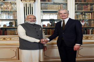 Modi meets Norwegian counterpart, reviews bilateral relations