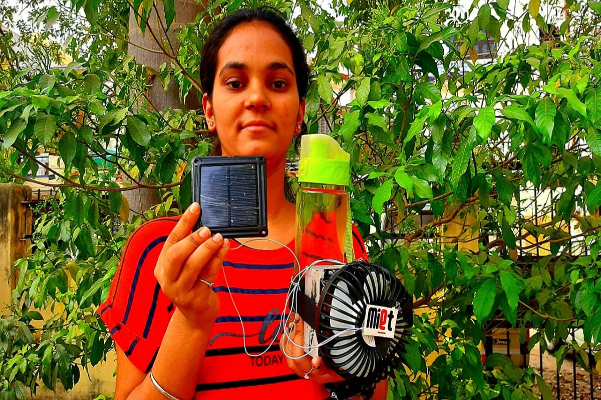 Varanasi B.Com. student develops ‘solar cooling belt’ to replace refrigerators