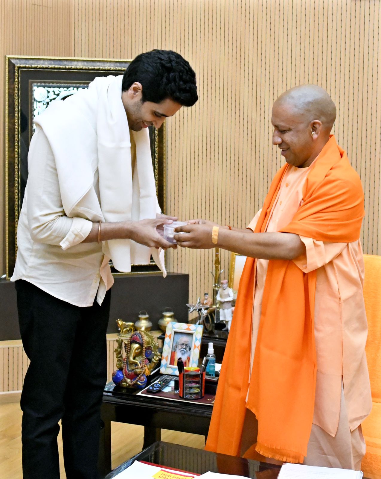 CM Yogi congratulates Major Unnikrishnan’s parents for 'Major' success