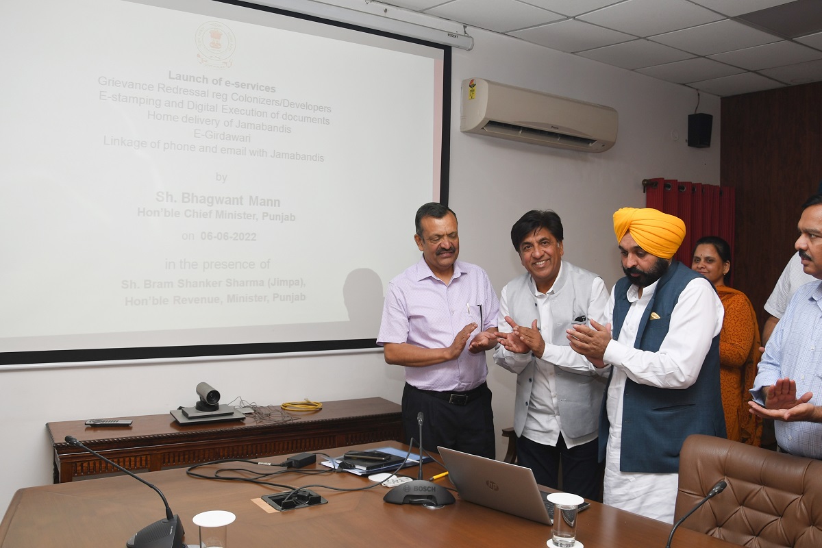 Mann gives nod to e-governance reforms in Revenue Dept
