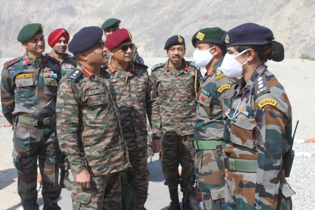 Army chief visits forward areas along LAC in HP, Uttarakhand