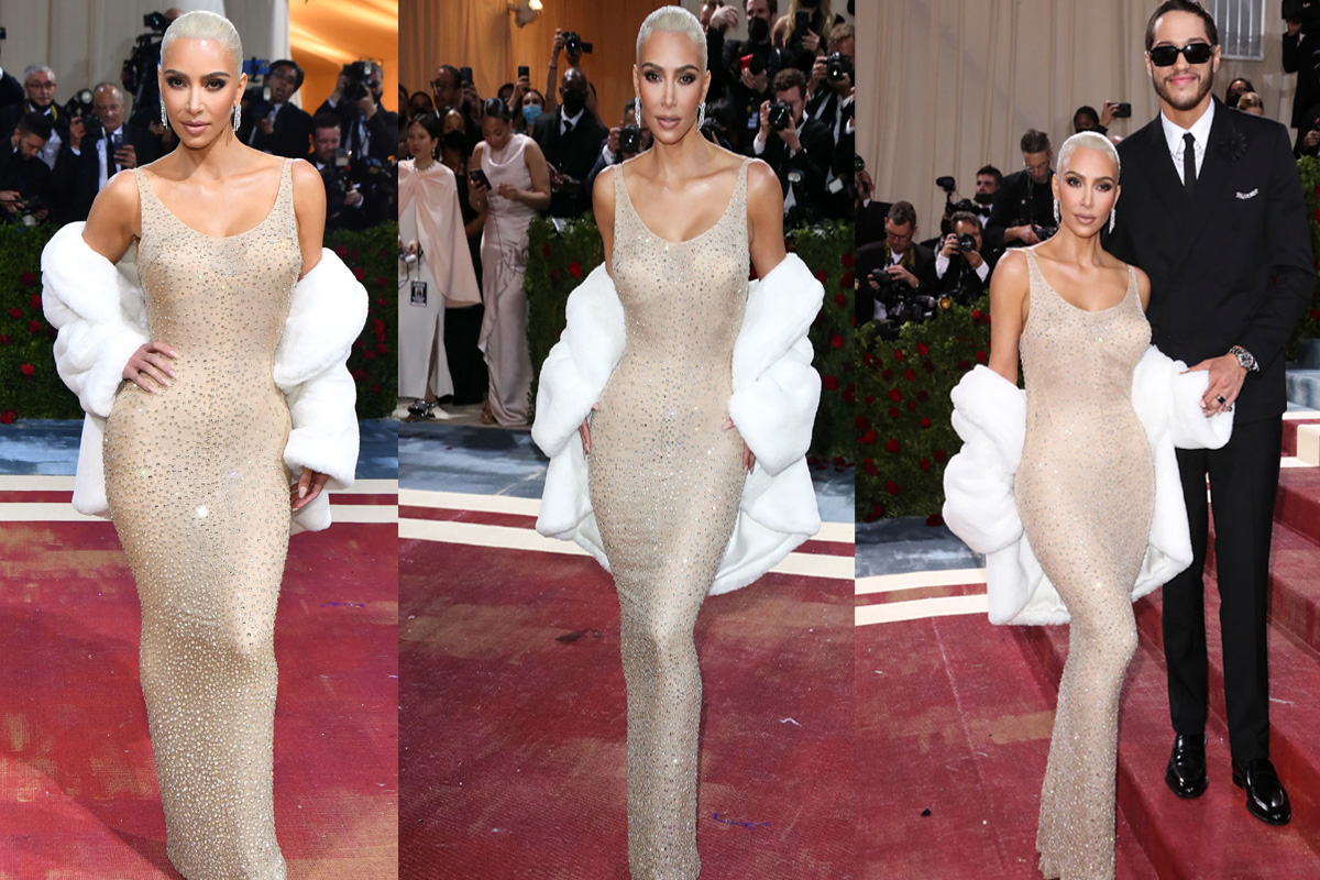 Kim Kardashian allegedly damaged Marilyn Monroe dress at Met Gala