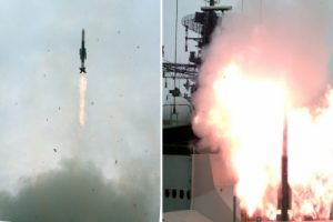 Short range surface to air missile successfully tested by DRDO