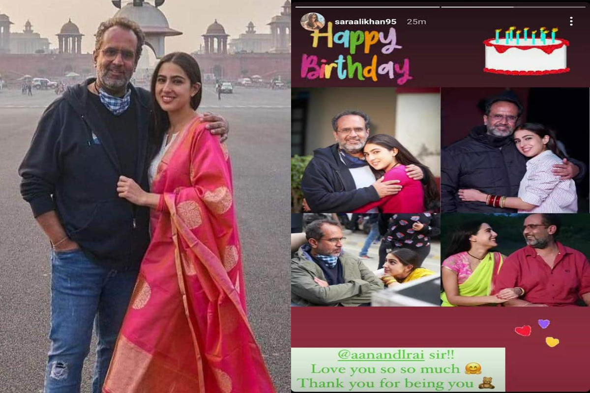 Sara Ali Khan sends birthday wishes to the ‘Atrangi R’ director