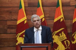 Sri Lankan PM meets IMF official on economic instability