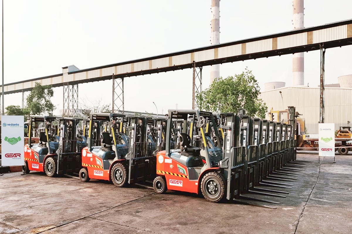 Vedanta Aluminium Commissions India’s Largest Fleet of Electric Lithium-Ion Forklifts