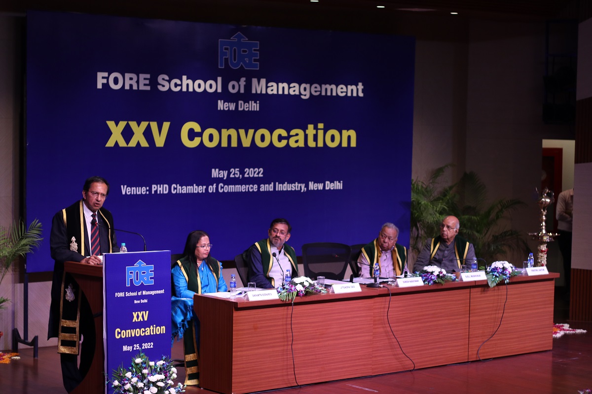 FORE School of Management witnesses its 25th convocation