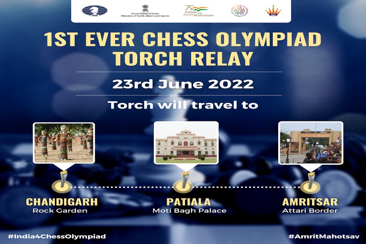 PM launches 1st ever Chess Olympiad Torch Relay