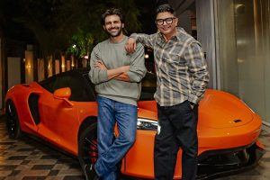 Bhushan Kumar gifts a swanky McLaren to Kartik Aaryan