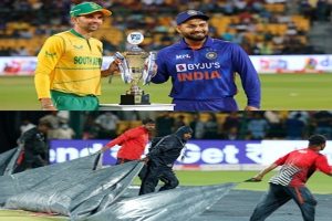 IND vs SA: Persistent rain washes out Bengaluru decider, series shared 2-2