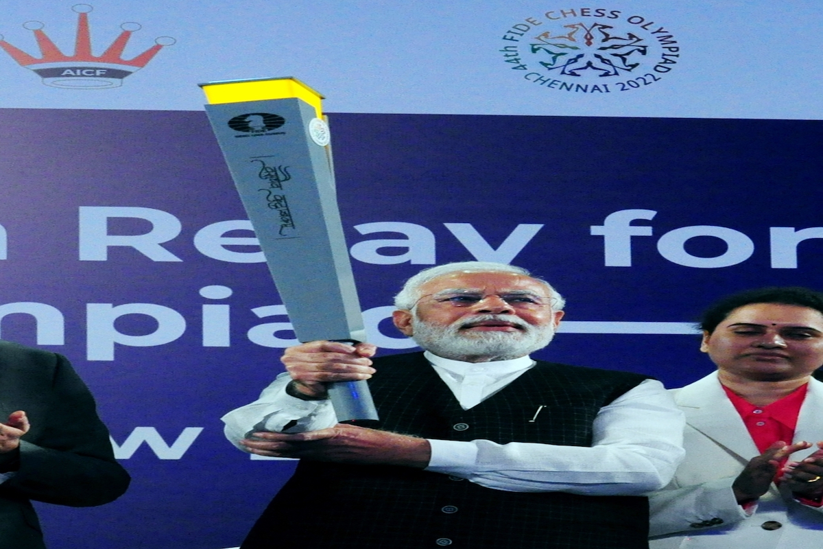 ‘Our ancestors invented games like Chaturanga or Chess for analytical and problem-solving brains’: PM Modi launches torch relay for 44th Chess Olympiad