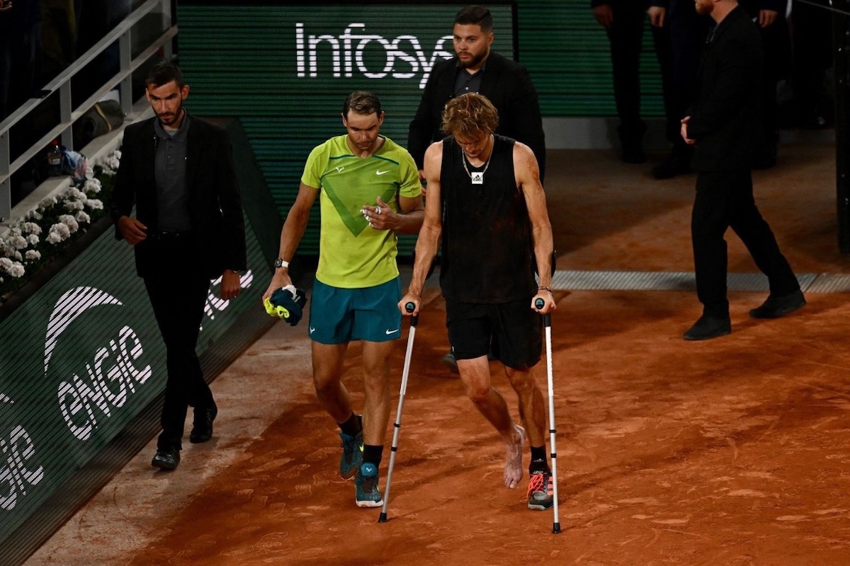 Tendulkar touched by Nadal’s gesture towards injured Zverev