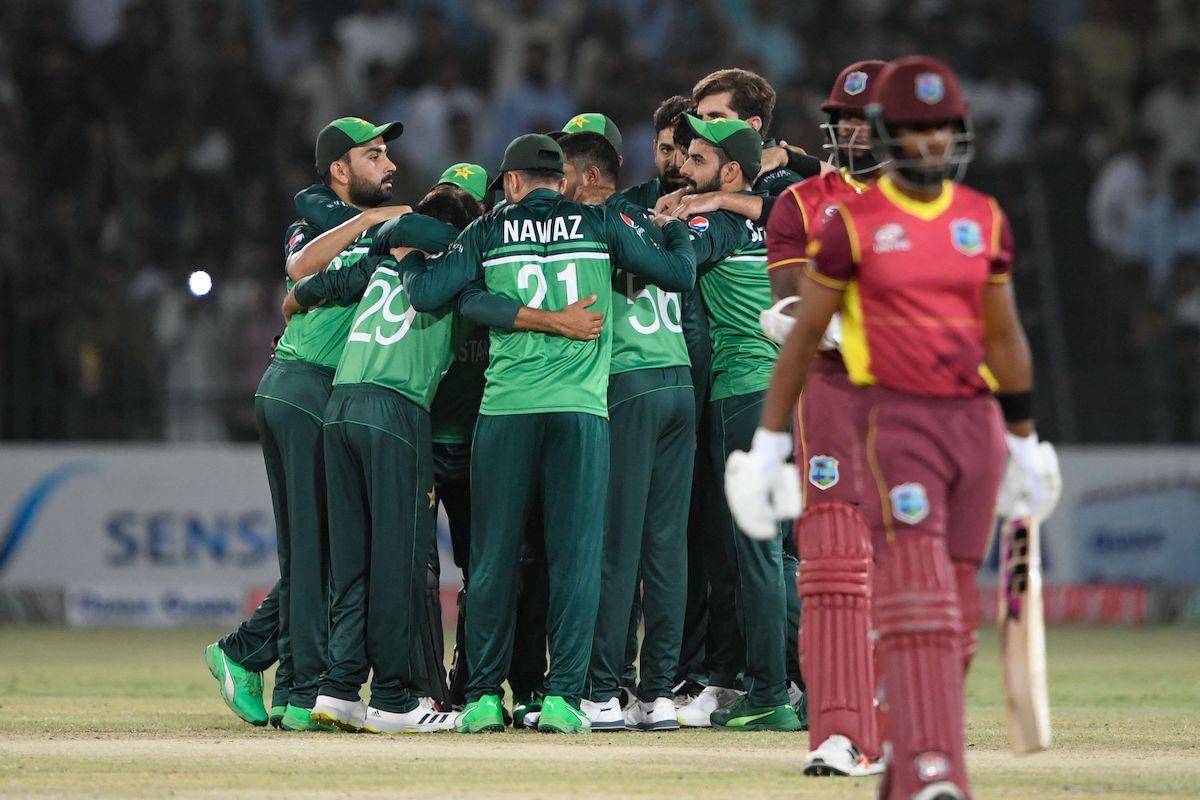 Babar, Imam, Nawaz help Pakistan to a 120-run win against West Indies