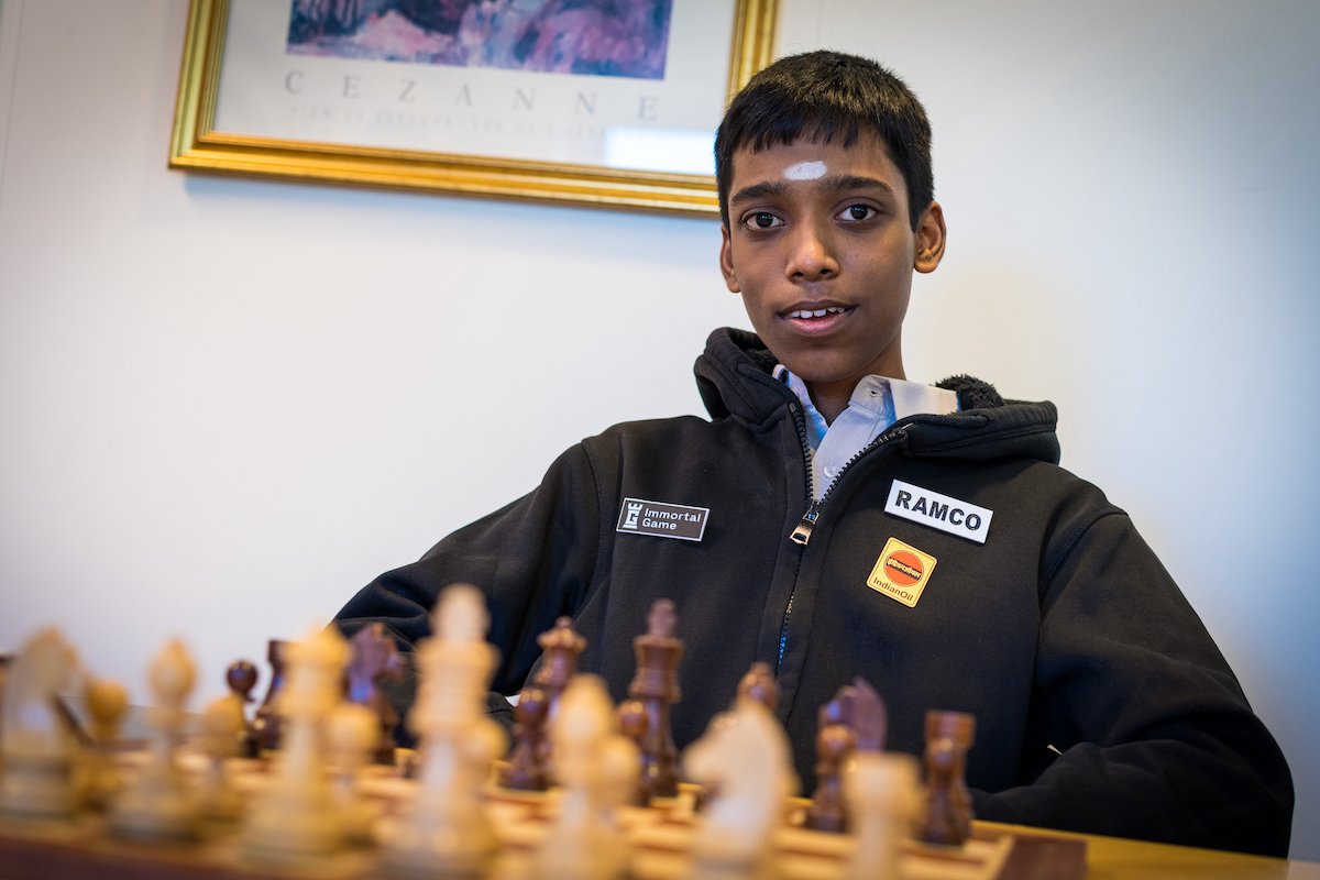 The chess games of Rameshbabu Praggnanandhaa