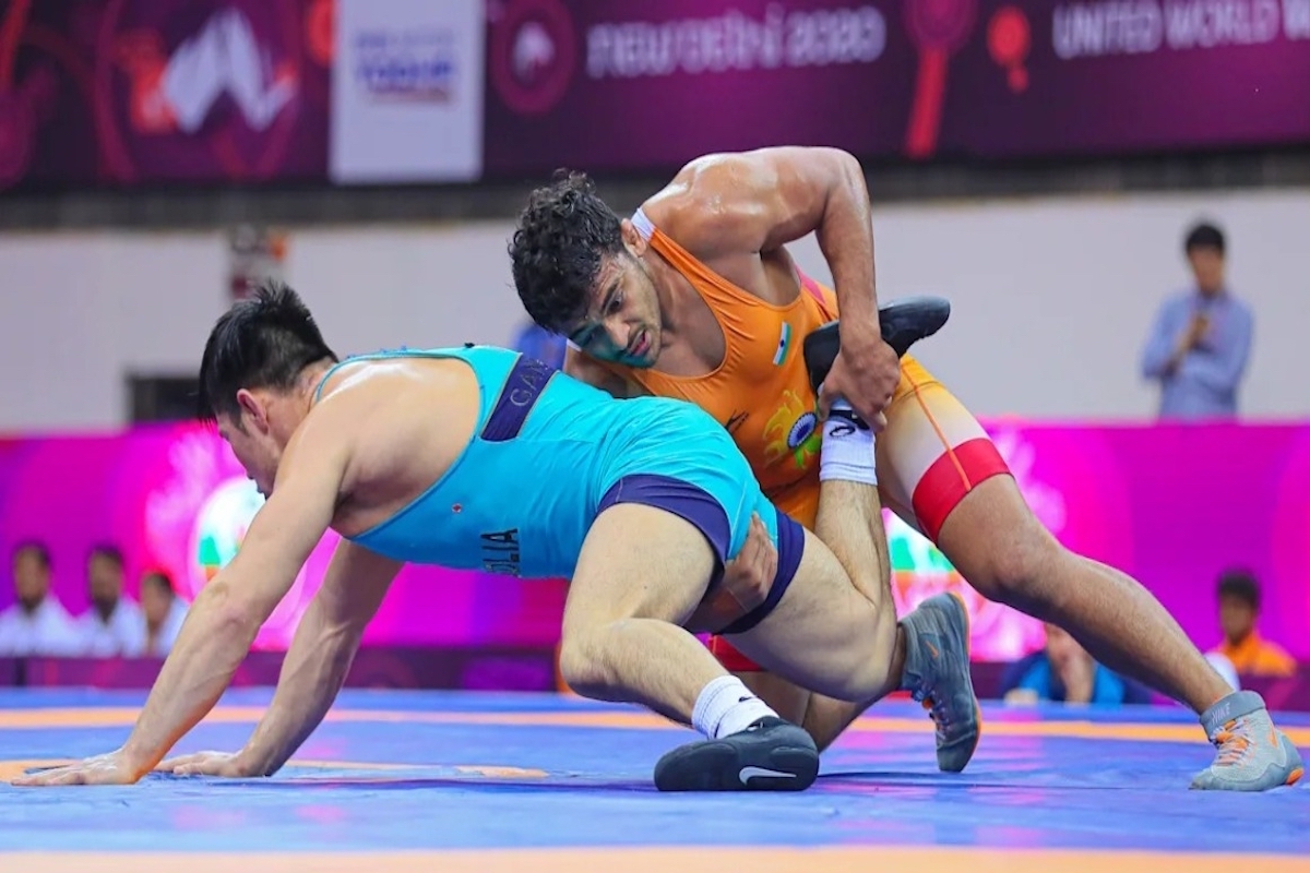 Deepak Punia wins bronze in U23 Asian wrestling championships 2022