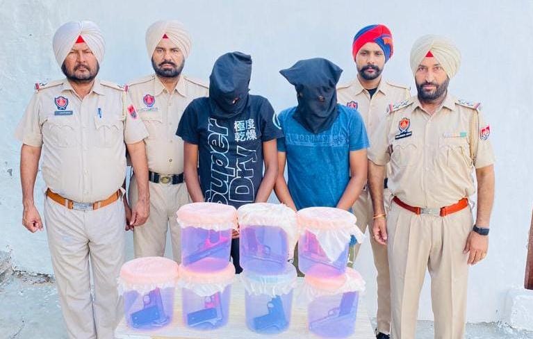 2 gangster Goldy Brar aides nabbed, pistols, police uniform recovered