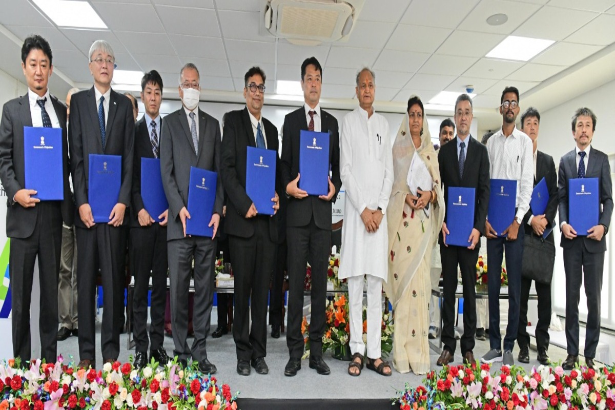 11 Japanese companies-Rajasthan ink MoU worth Rs.13380 to create 2272 jobs