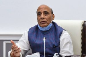 Congress’ history replete with incidents of violation of freedom: Rajnath Singh