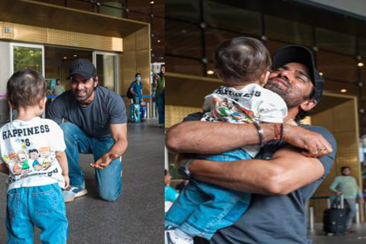 Mohit Malik meets son Ekbir after month-long shoot in Capetown