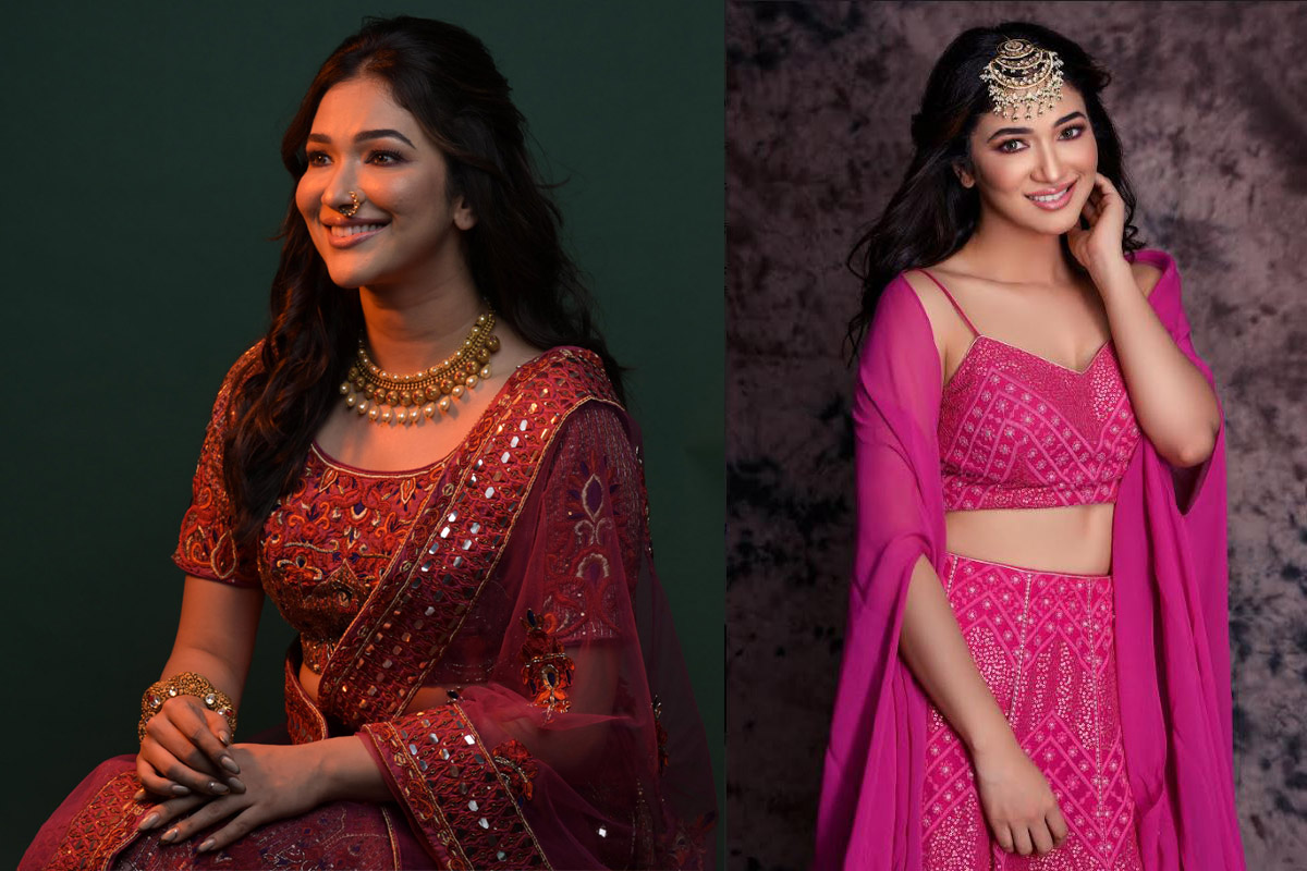 Ridhima Pandit looks gorgeous in wedding outfits