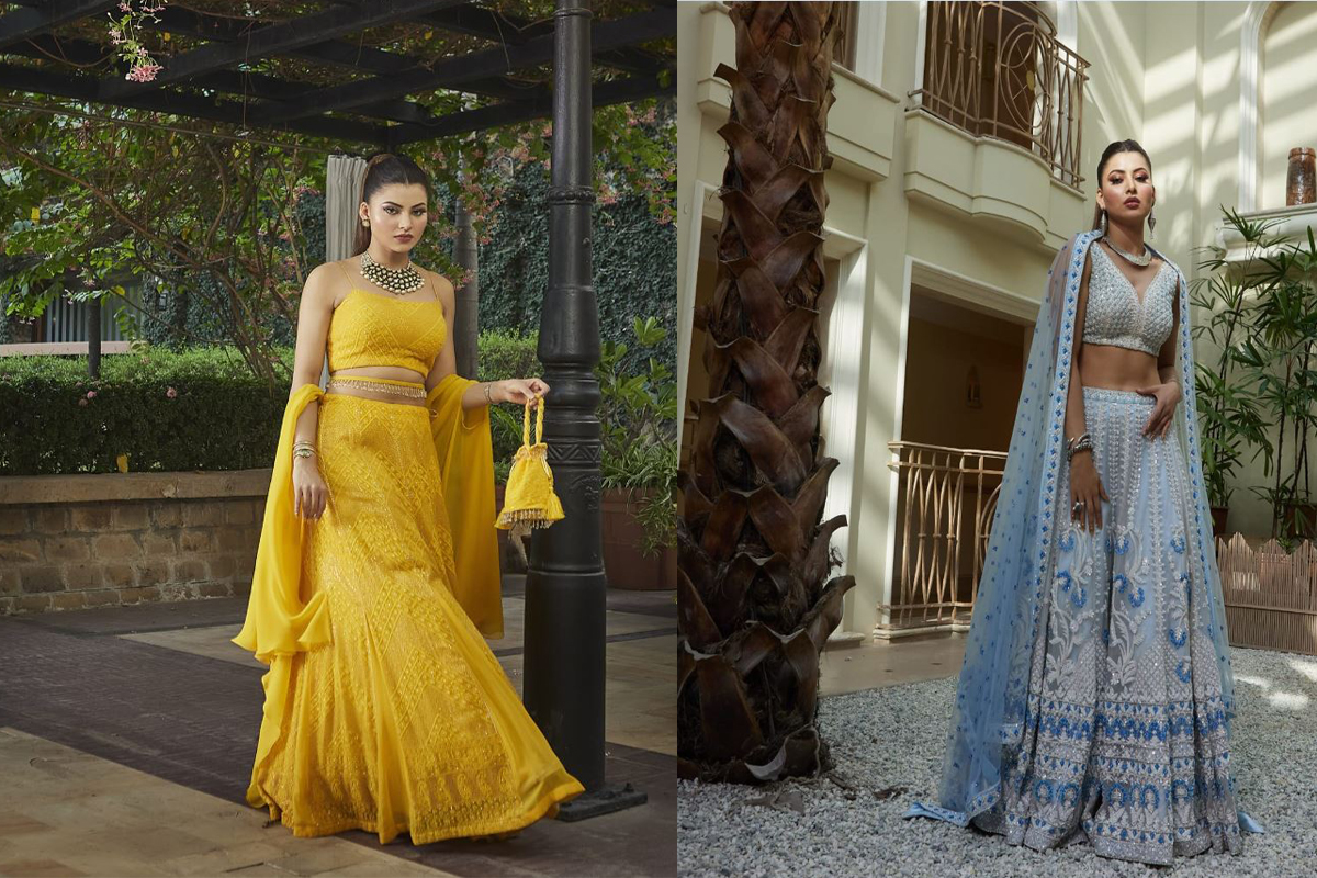 Actress Urvashi Rautela sizzles in Indian ethnic outfits