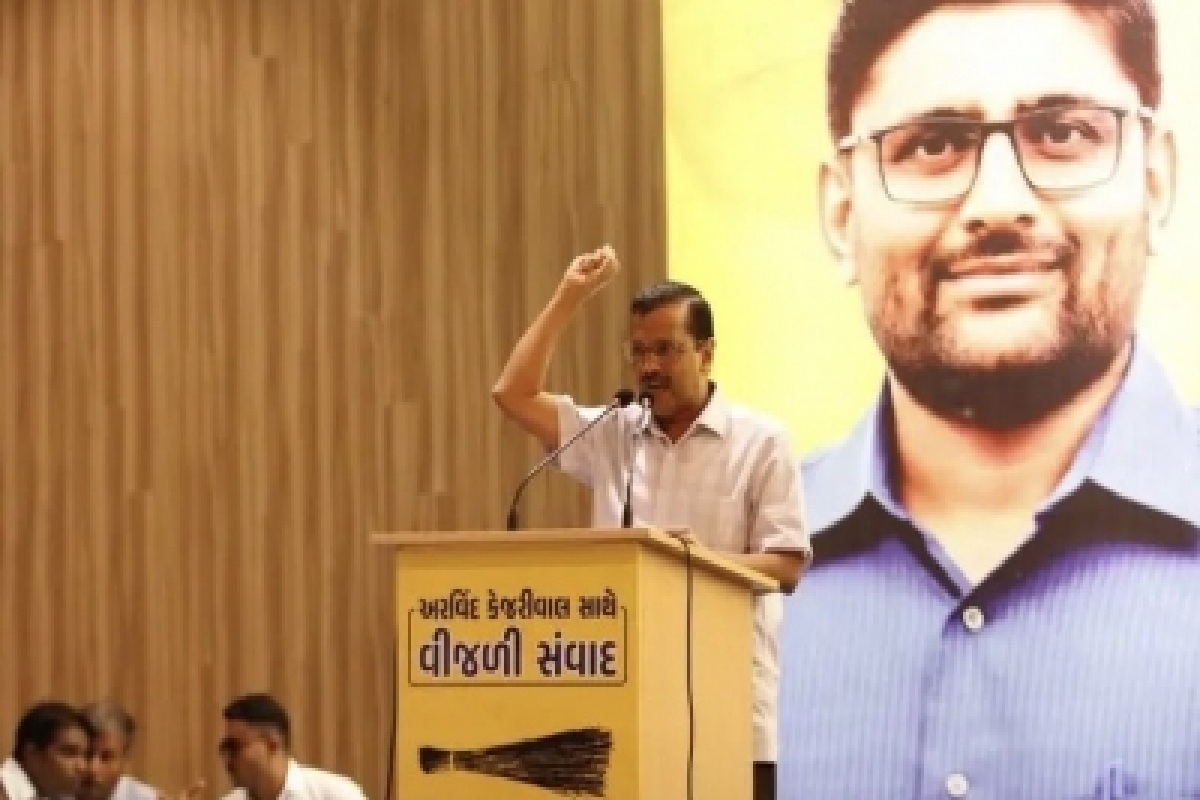 Kejriwal promises to visit Gujarat every week, raise people’s issues