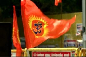VHP protests against attacks on Indians in UK