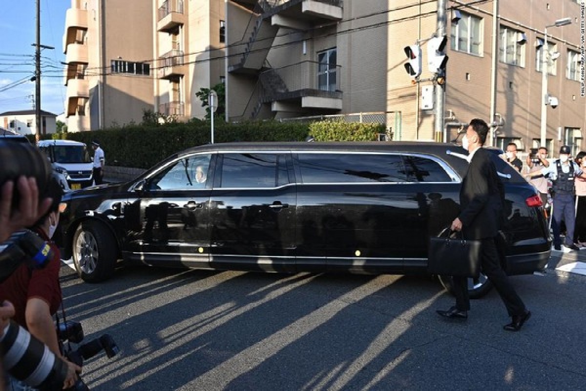 Tokyo, Shinzo Abe, funeral