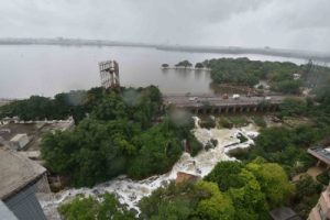 Gates of twin reservoirs in Hyderabad opened after heavy rains