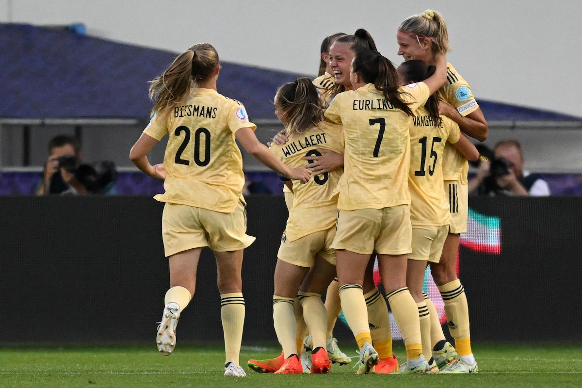 Women's Euro 2022, Belgium, Italy, Tine De Caigny,