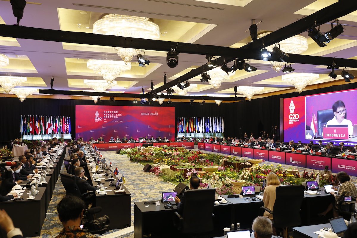 Indonesia urges G-20 finance leaders to make progress in tackling global economic threats