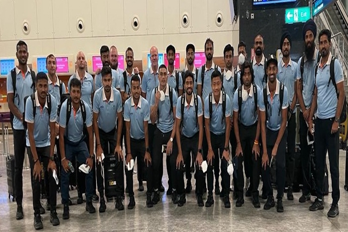 India men’s hockey team leaves for Commonwealth Games