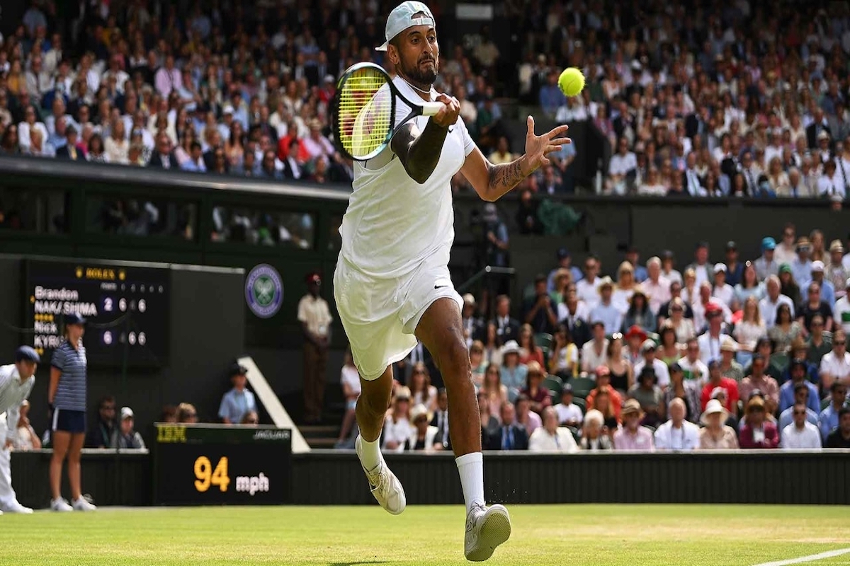 Wimbledon 2022: Kyrgios reaches quarterfinals after early scare