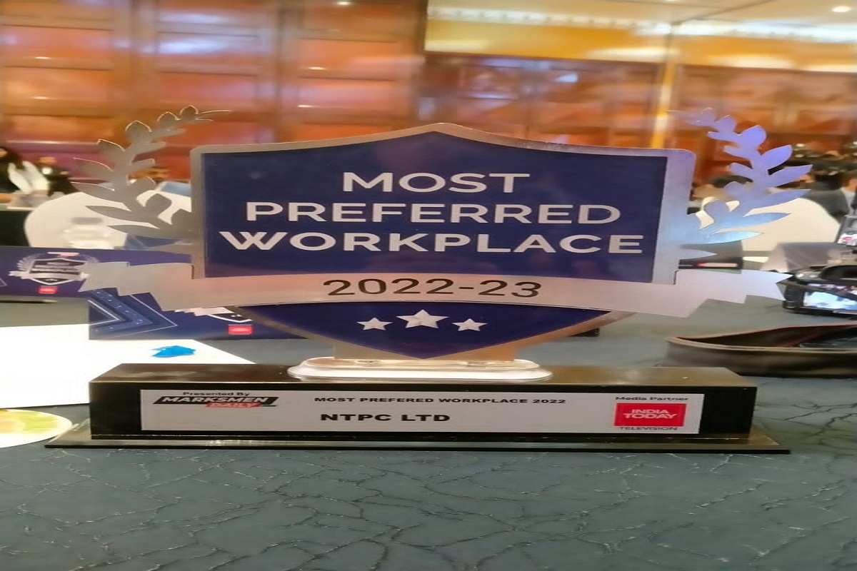 NTPC recognised as one of the “Most Preferred Workplaces of 2022”