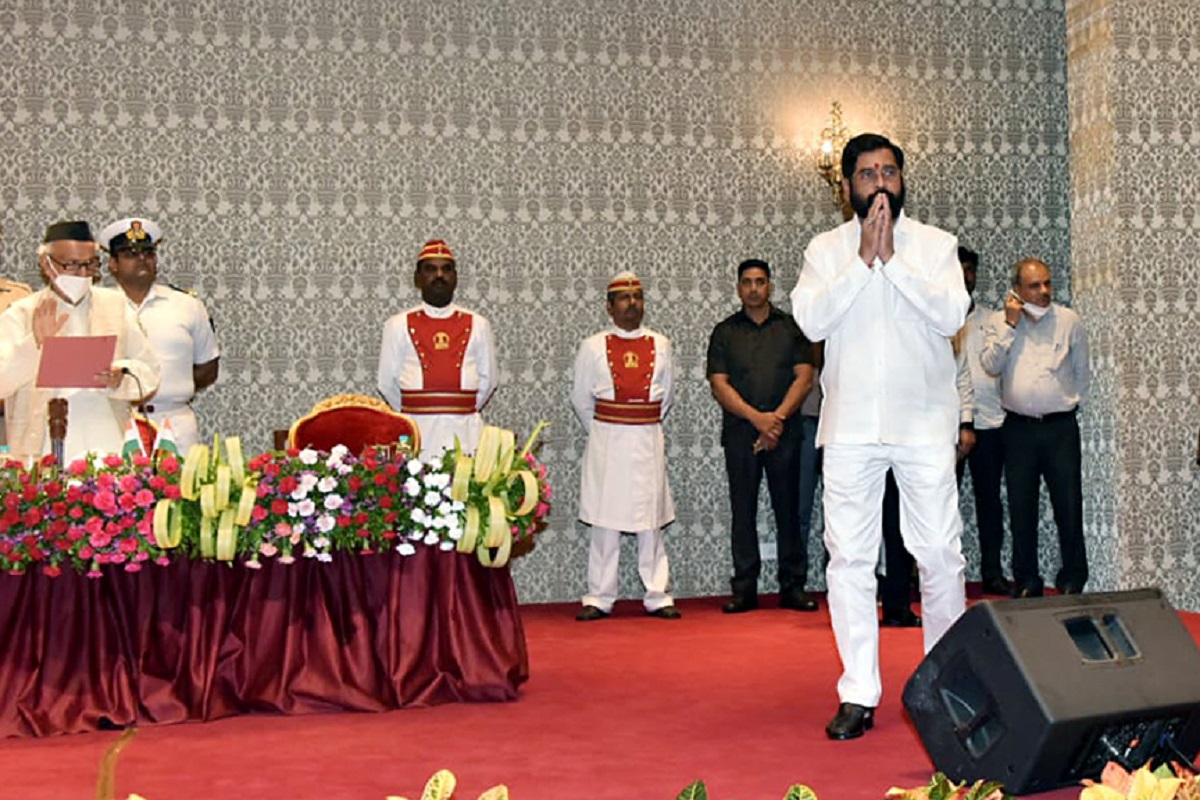 In an emotional speech CM Shinde reinstates his values as a true Shiv Sainik