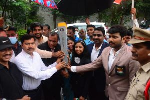Andhra Pradesh: Chess Olympiad Torch Relay reaches Visakhapatnam