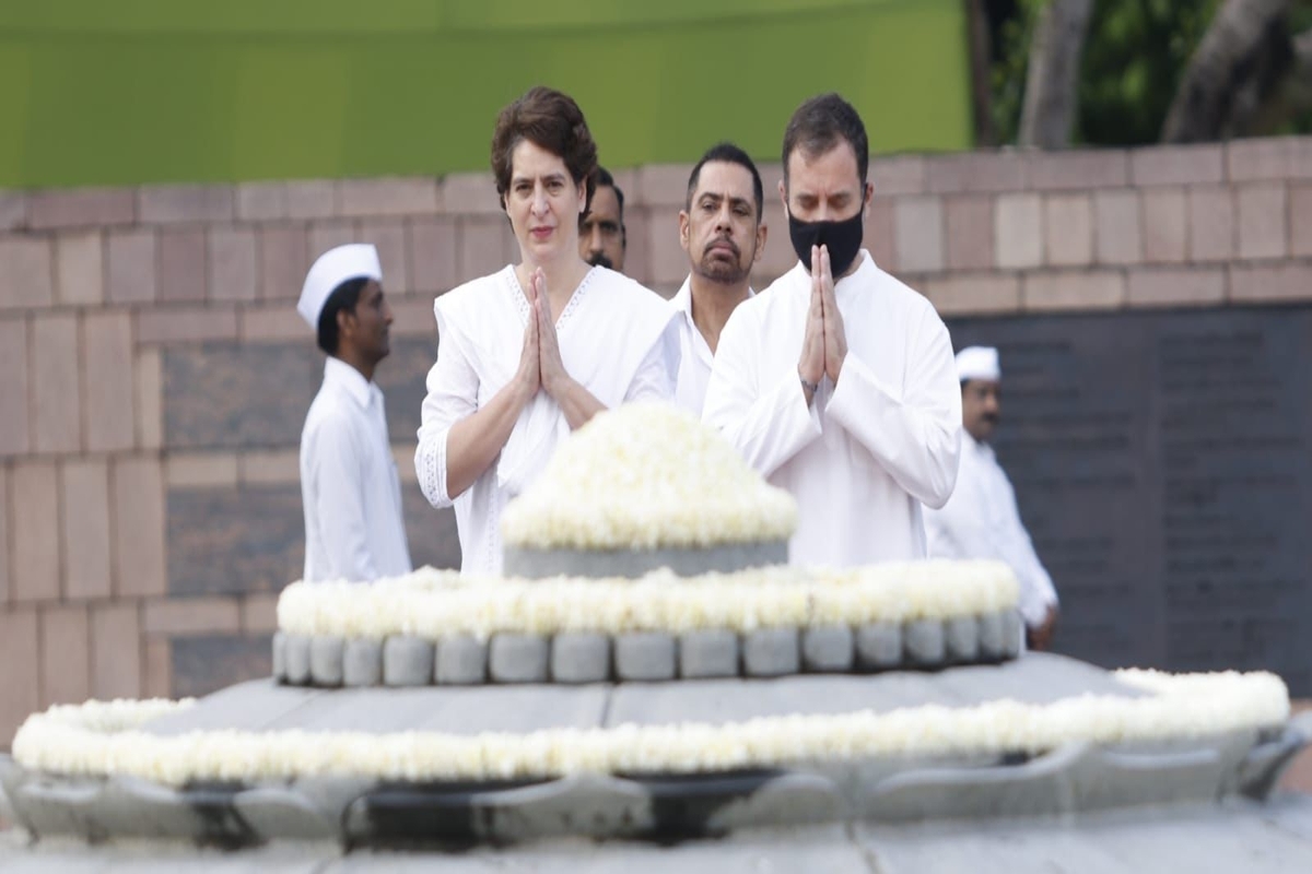 Rajiv Gandhi, Rahul Gandhi, Priyanka Gandhi, Birth anniversary