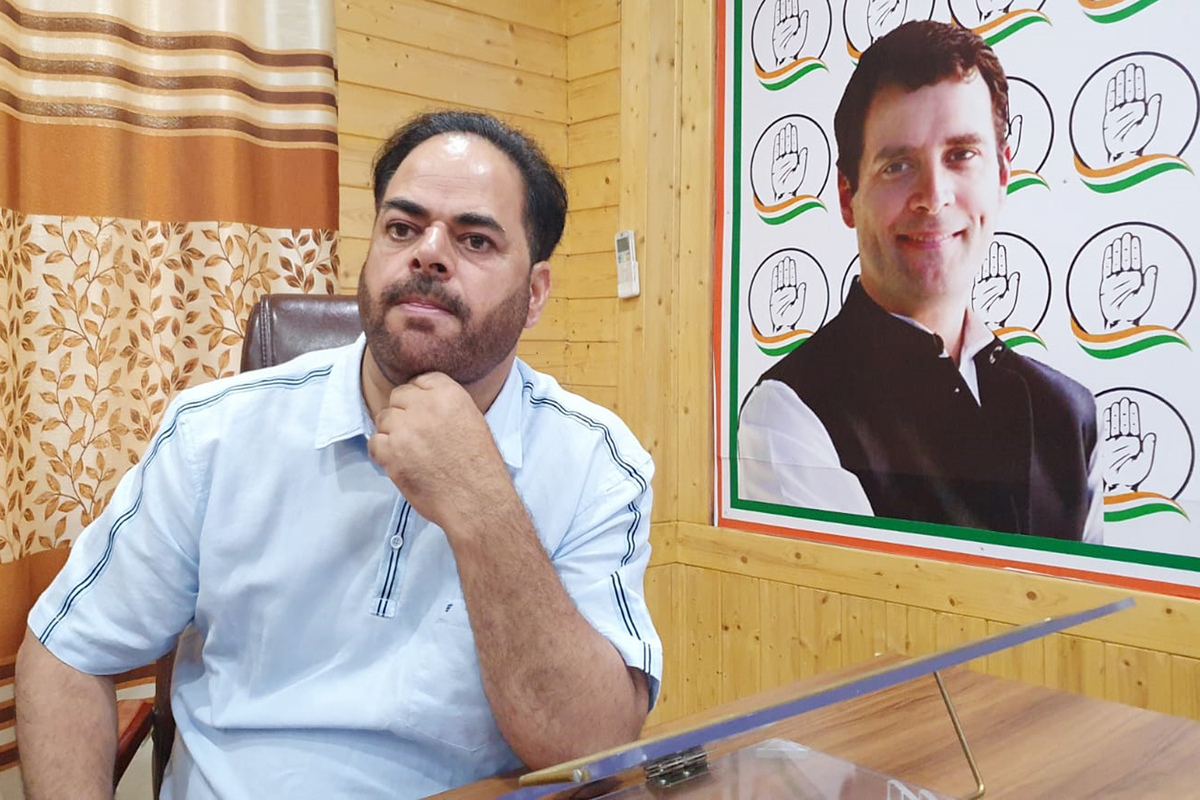 PCC chief Wani calls Azad quitting Congress a “political immorality”
