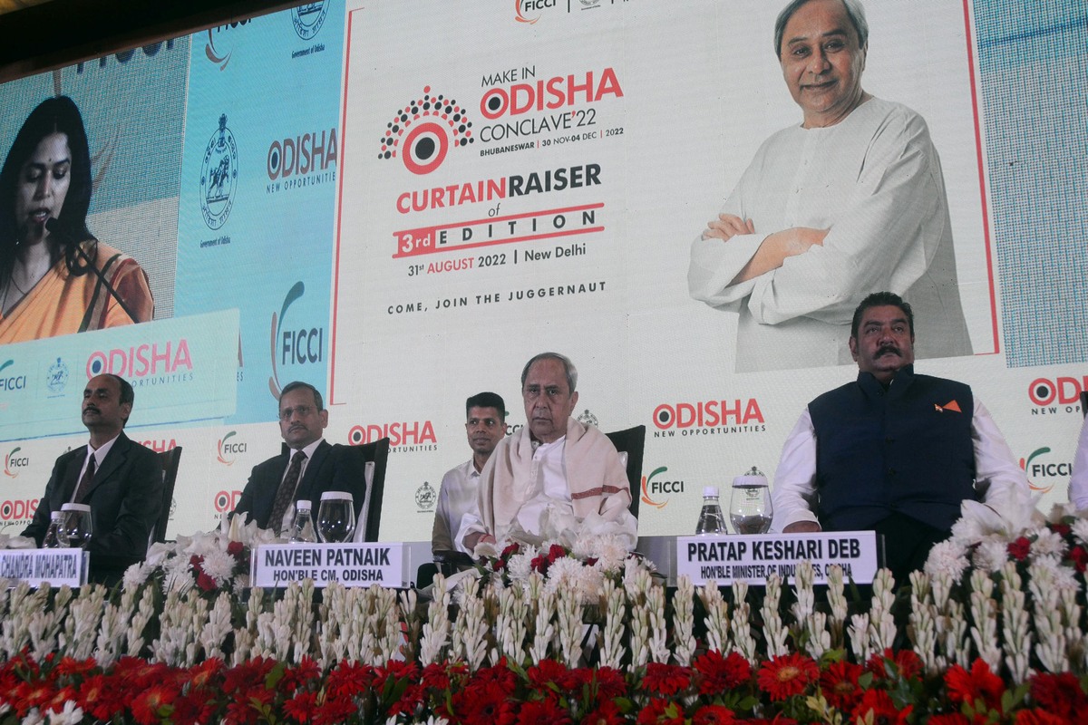 Naveen Patnaik in New Delhi, woos investors through ‘Make in Odisha’