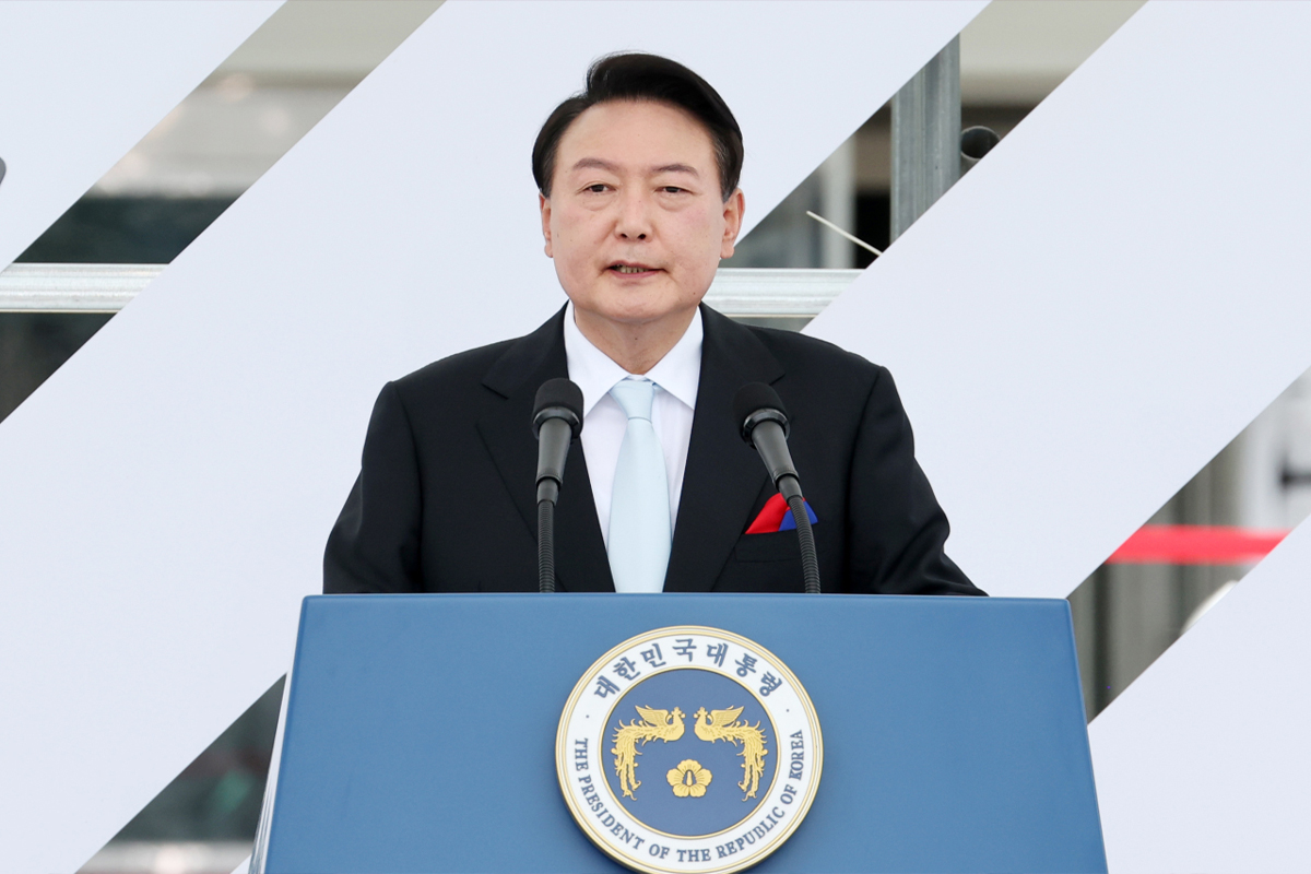 Yoon proposes ‘audacious’ road map for North Korea’s denuclearization