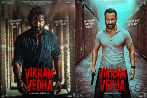 Hrithik & Saif team up for action-thriller ‘Vikram Vedha’, teaser released