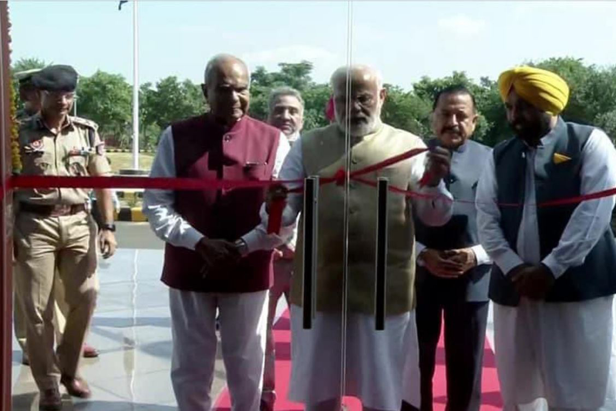 PM Modi inaugurates Homi Bhabha Cancer Hospital and Research Centre in Punjab’s Mohali