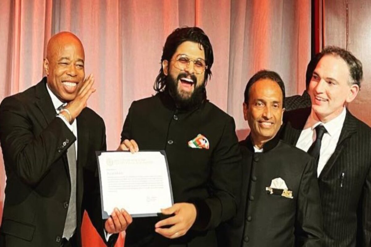 Allu Arjun honoured as Grand Marshal at India Day parade in New York