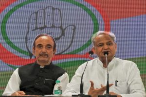After Azad’s exit from Cong, question mark on Gehlot’s next move