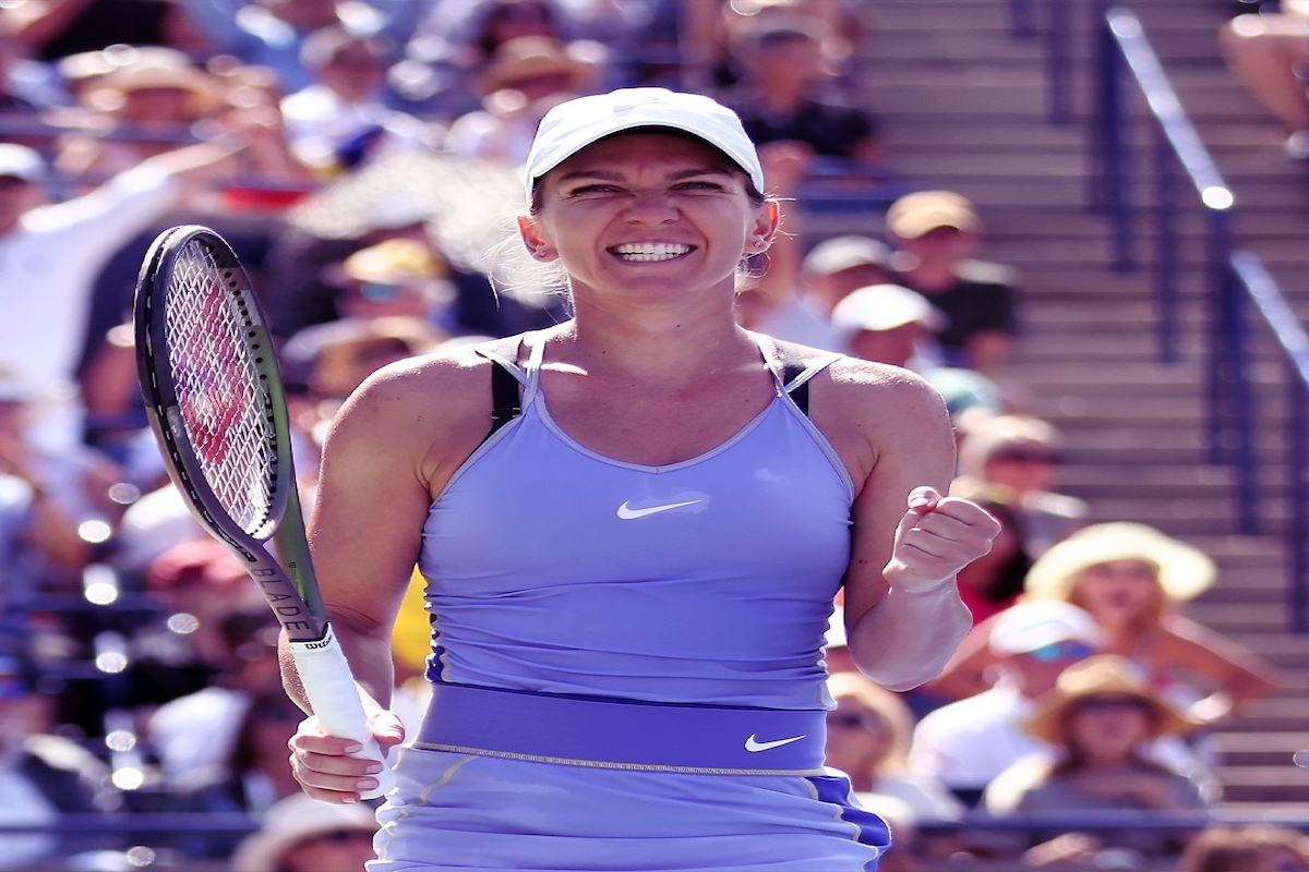 Halep returns to top 10 in rankings after winning title in Toronto
