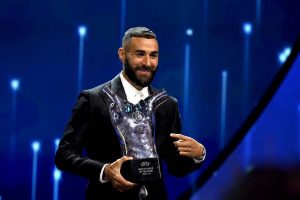Benzema beats De Bruyne, Courtois, wins UEFA Men’s Player of the Year